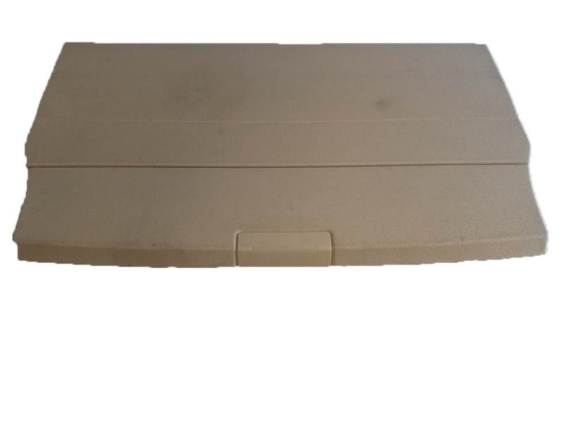 Range Rover Load Space Cover in beige designed to protect and conceal cargo area