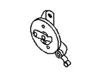 LR3 lower tailgate retention part for secure tailgate closing and support