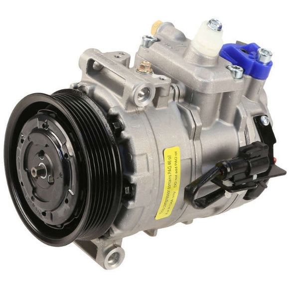 Range Rover air conditioning compressor part LR012593 for vehicle maintenance and repair
