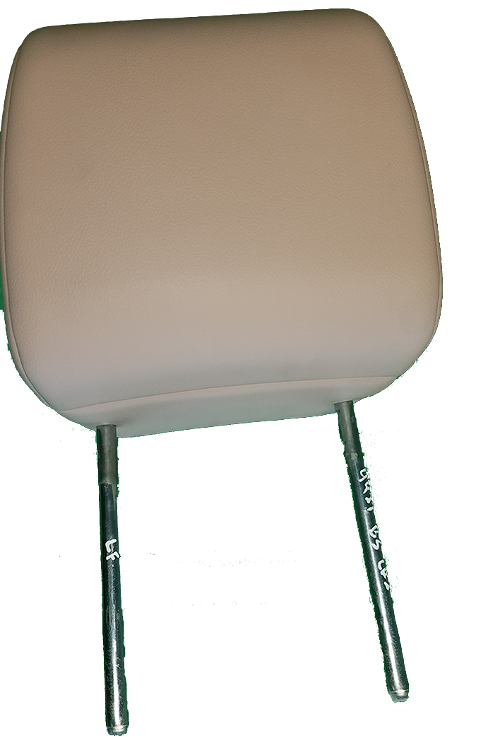 Beige LR2 Front Head car seat headrest with metal support rods for LR2 Parts replacement