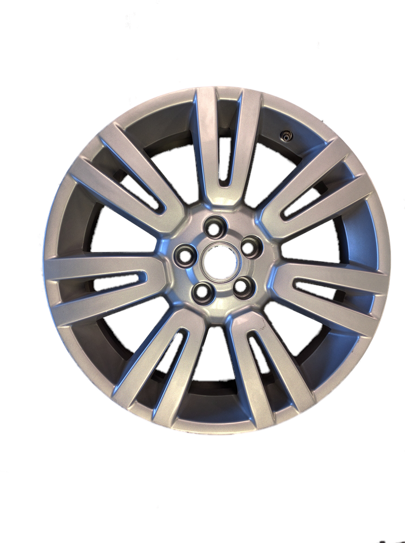 Silver alloy LR2 Wheel with multi-spoke design for LR2 Parts replacement and upgrades