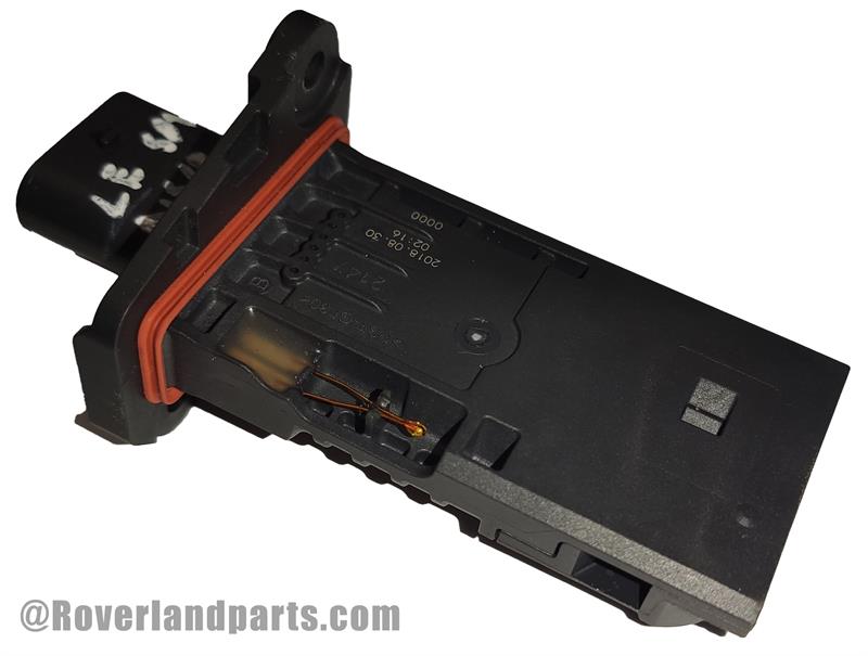 Discovery Sport Parts Mass Air Flow Sensor black automotive component with orange seal