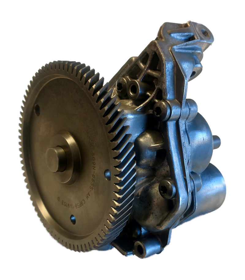 LR2 Parts Oil Pump with large gear designed for automotive engine oil circulation