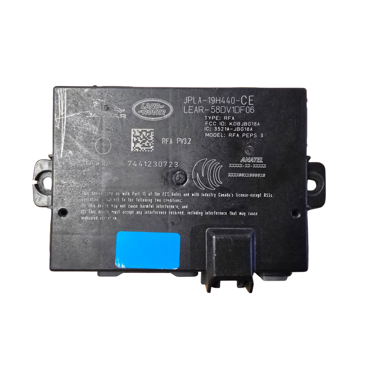 Roverland Parts Module for Automotive Applications with Model and Serial Numbers Clearly Displayed