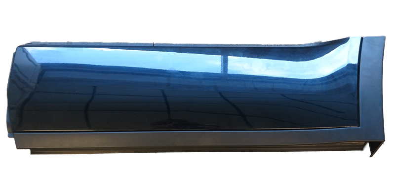 Glossy black Evoque parts molding panel for vehicle exterior replacement