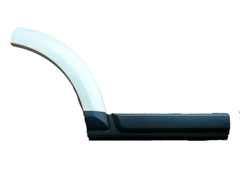 Black and white LR3 LR4 parts Moulding piece for vehicle exterior trim replacement