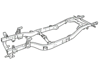 Discovery Parts NTC9983 vehicle chassis frame diagram for automotive repairs