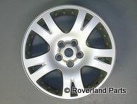 2006-2008 OEM Range Rover Sport 19 inch wheel in silver alloy with five spokes