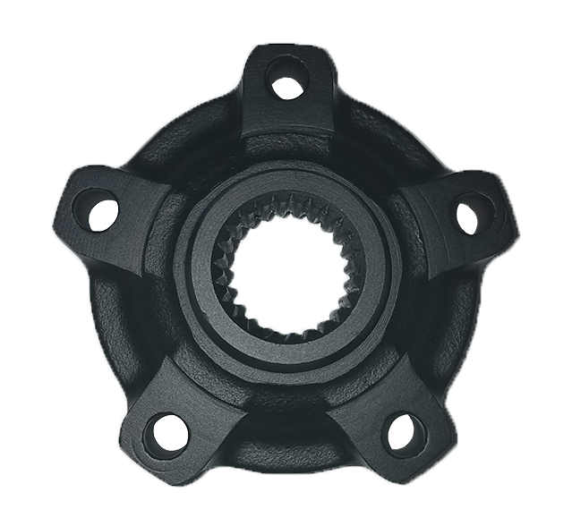 Discovery Parts outer hub made of durable metal with five bolt holes for vehicle assembly