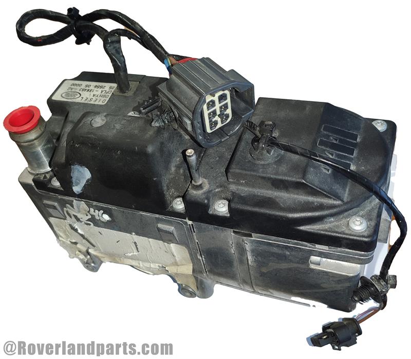 Range Rover Auxiliary Heater unit with wiring harness and connectors for vehicle heating system