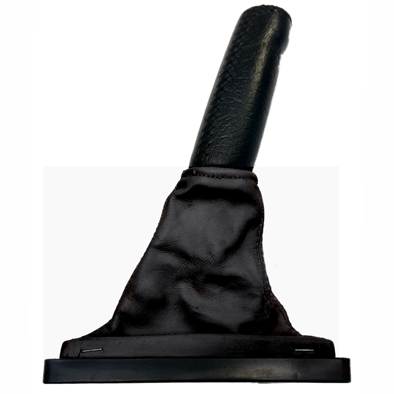 Black leather parking brake handle for Land Rover Range Rover parts replacement