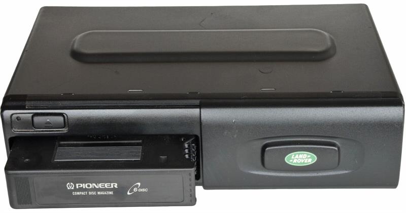 Land Rover Discovery Parts Pioneer CD Changer with 6 Disc Magazine for in-car audio system