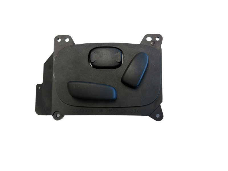 Black Power Seat Switch for Evoque Parts with multiple adjustment buttons