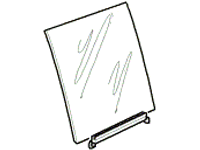 Discovery Parts privacy glass window panel replacement for vehicle automotive use