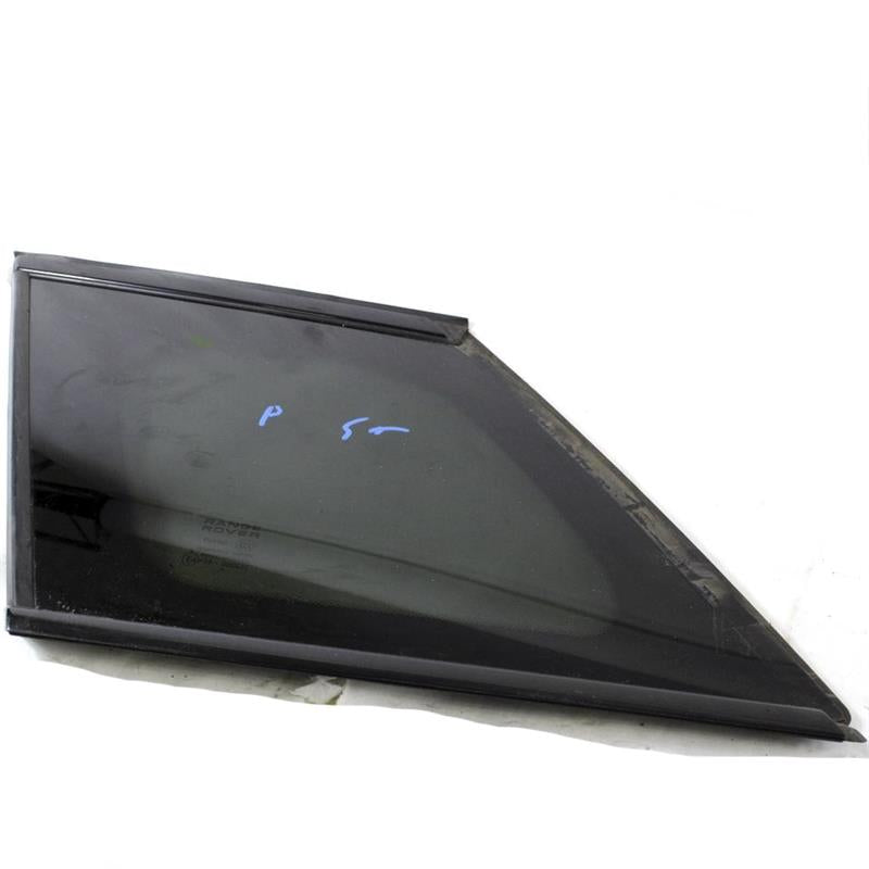 Evoque Parts Quarter Glass replacement window with black frame for vehicle side panel