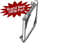 Brand New OEM Range Rover Radiator for optimal engine cooling and performance