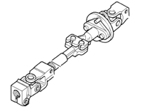 1995-1998 Range Rover intermediate shaft diagram for Range Rover parts replacement