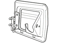 1995-2002 Range Rover Gas Door 4.0 SE & 4.6 HSE replacement part for fuel access