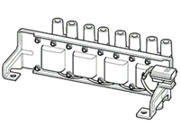 1999 Range Rover engine parts valve cover assembly for authentic Range Rover vehicle repairs