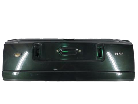 Black 2003-2012 Range Rover lower tailgate replacement part with HSE and Land Rover badges