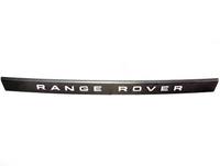 2006-2009 Range Rover Sport rear gate trim piece with Range Rover branding in black finish