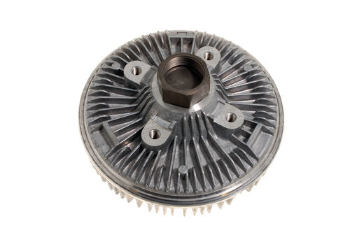 Metal cooling fan clutch for Range Rover with detailed fins and mounting points
