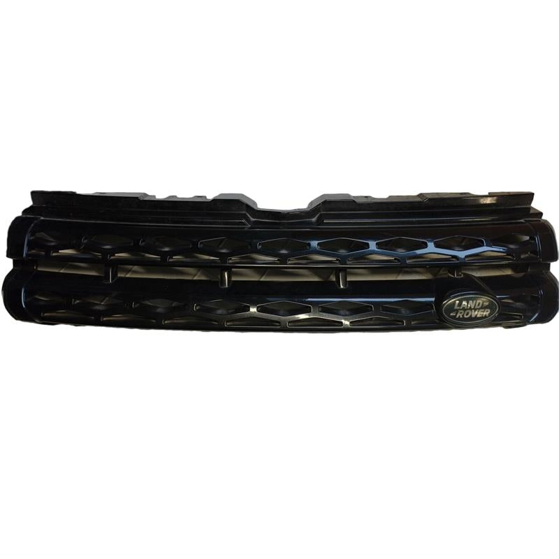 Black front grille replacement part for Range Rover Evoque with Land Rover emblem