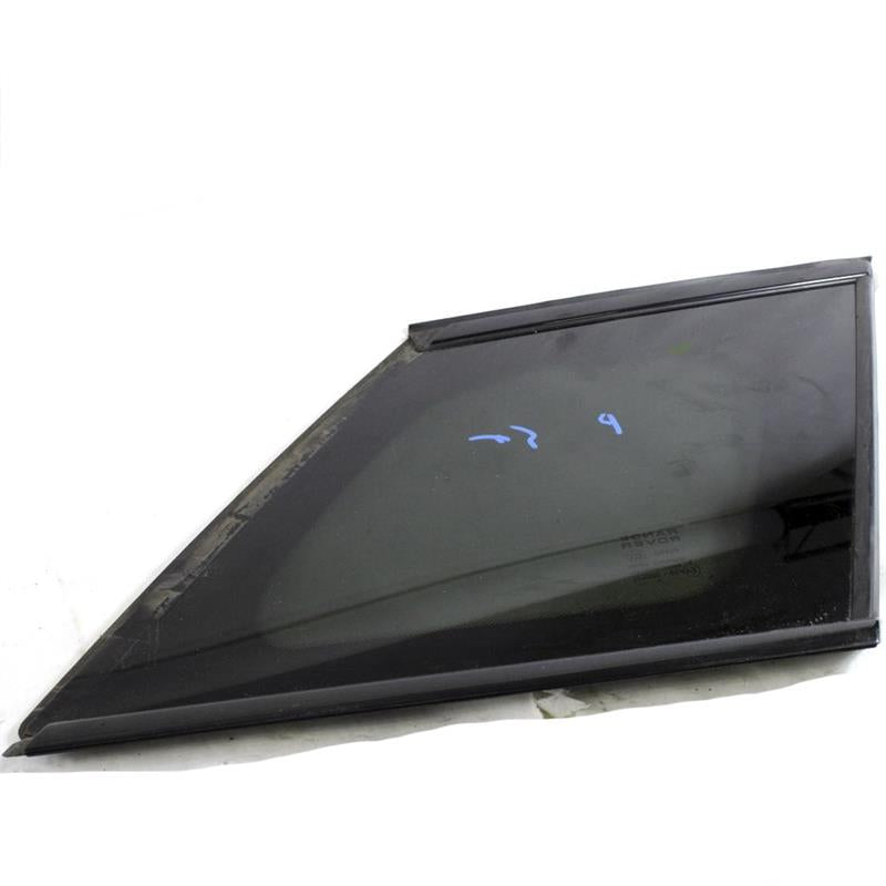 Black rear quarter window glass replacement for Range Rover Evoque by Land Rover