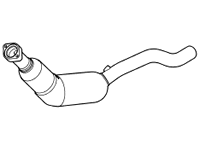 Range Rover exhaust pipe replacement part for vehicle exhaust system repair