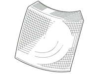 Range Rover front signal light 1995-1999 designed for optimal visibility and durability