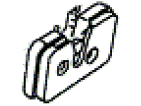 Range Rover lower tailgate latch 1990-1995 replacement part for Range Rover vehicles