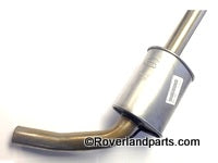 Range Rover Muffler replacement part with durable metal construction for exhaust system