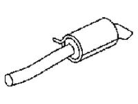 Range Rover Muffler Supercharged Sport exhaust part for Range Rover vehicles