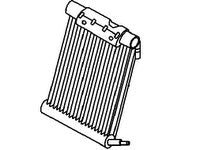 Range Rover Oil Cooler replacement part with fins and mounting points for efficient engine cooling
