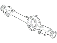 Rear axle housing for Range Rover 4.0 SE and 4.6 HSE designed for durability and performance upgrades