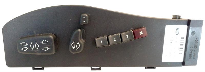 Range Rover Seat Switch panel with adjustment buttons and memory settings for seat control
