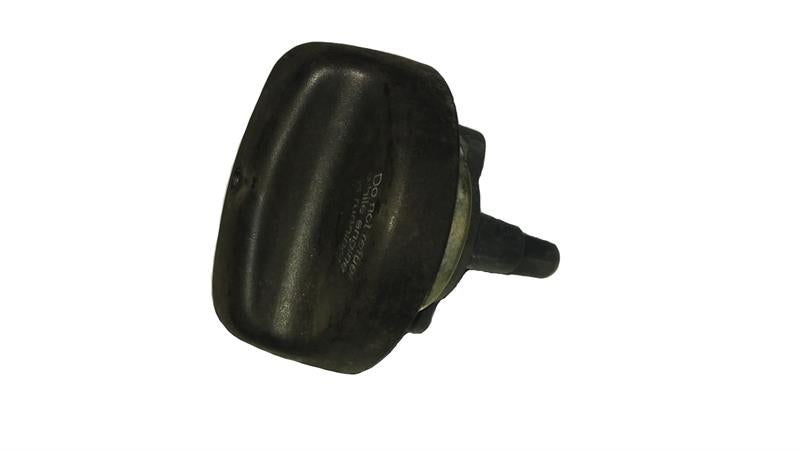 Range Rover black plastic automotive part with mounting stem for vehicle repair