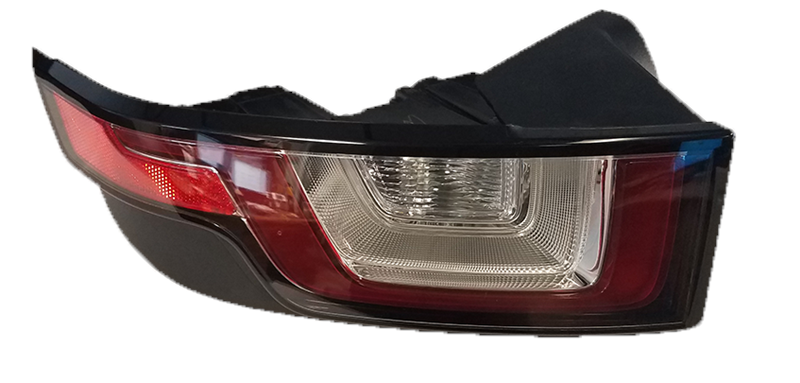 Range Rover Evoque replacement tail light with red and clear lens housing