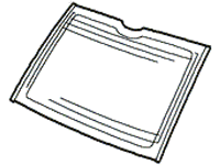Range Rover upper tailgate glass 1995-2002 replacement part for rear door window