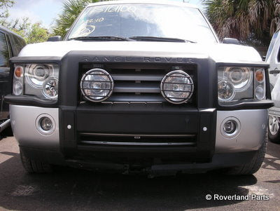 Range Rover front grille guard with spot lights VUB001100 for off-road protection