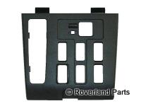Black Range Rover Window Switch Cover replacement part for vehicle interior control panel