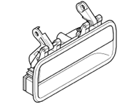 Freelander Parts left rear exterior door handle replacement component
