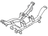 Freelander rear frame assembly part for vehicle chassis support and suspension