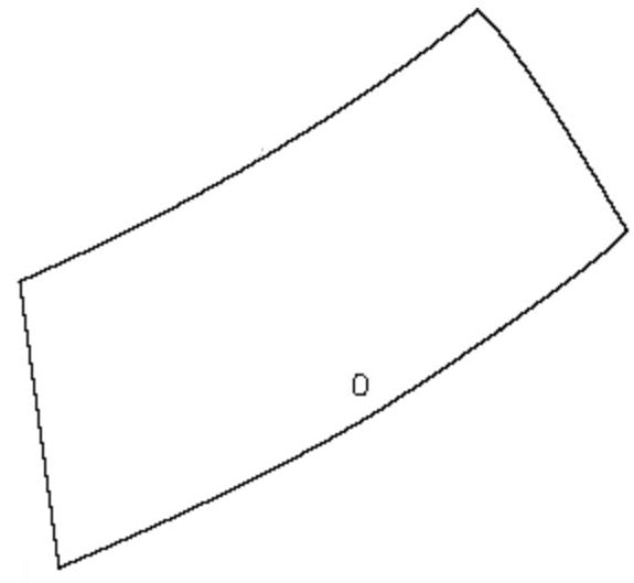 LR2 Parts Rear End Gate Glass replacement component with clear rectangular shape