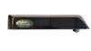 Black rear view camera with wide lens and mounting bracket for vehicle safety