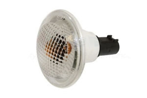 Range Rover Parts Repeater Lamps clear round signal light with black connector