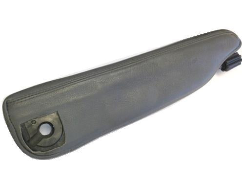 Range Rover right passenger armrest replacement part in gray leather for vehicle interior repair