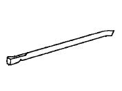 Discovery rocker molding replacement part for vehicle body trim