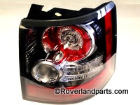 Range Rover Tail Light replacement part with red and clear lens for rear vehicle lighting