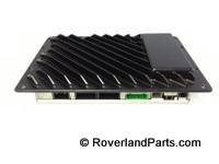 Range Rover amplifier module electronic part with black casing and connectors